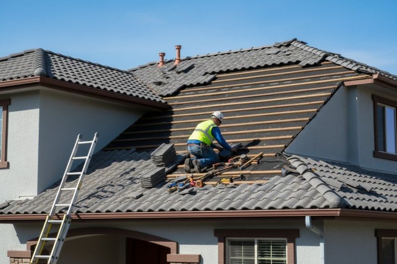 Tile Roof Replacement