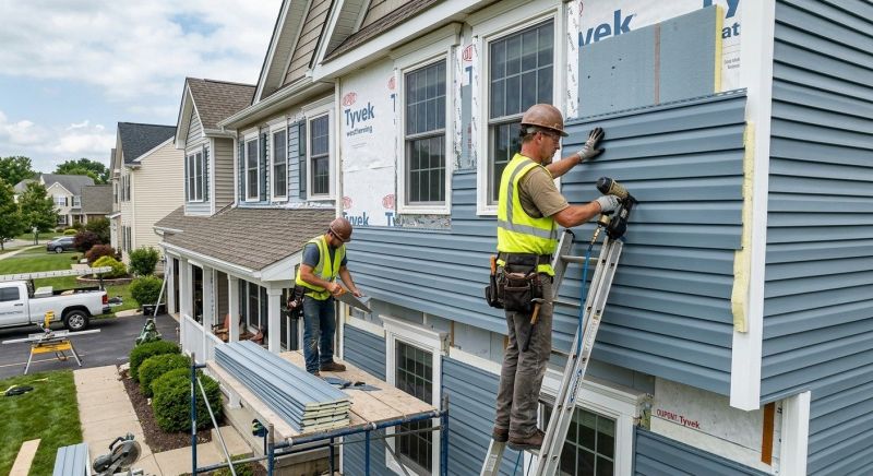 Dutch Lap Siding Installation in Nashua, NH
