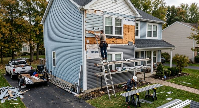 Synthetic Siding Installation in Nashua, NH